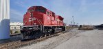 CP 7042 as The Morning Sun Reflects Of Her Canadian Pacific Beaver Tail Paint Job!!!.